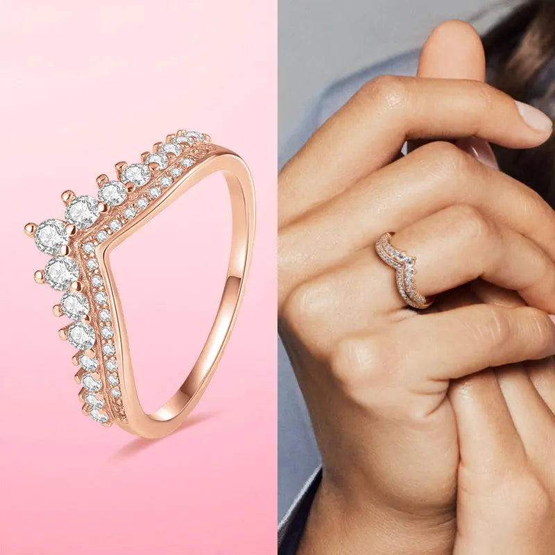 925 Silver Stackable Infinite Heart Daisy Flower Ring for Women | Sterling Silver Brand Jewelry Gift