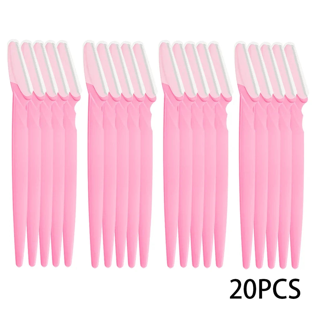 Razor Set for Eyebrow & Face | Multipurpose Dermaplaning Tool for Men & Women