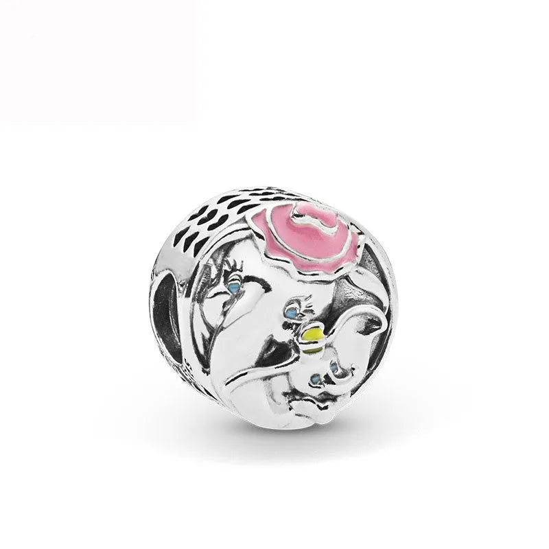 925 Sterling Silver Heart, Crab & Octopus Charms | Fit Original European Bracelet DIY Jewelry Accessories