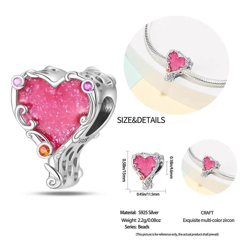 925 Sterling Silver Flying Bird & Butterfly Safety Chain Charm Beads for Original 3mm Bracelet – DIY Jewelry Gift