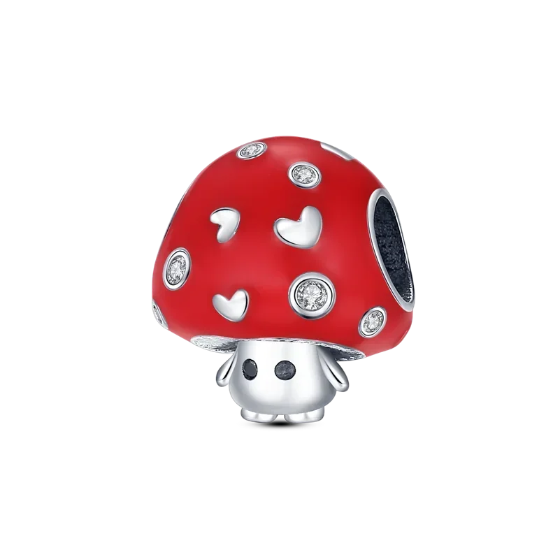 925 Sterling Silver Blue Moon Plane Space Series Glass Beads Clip Charm for Bracelet