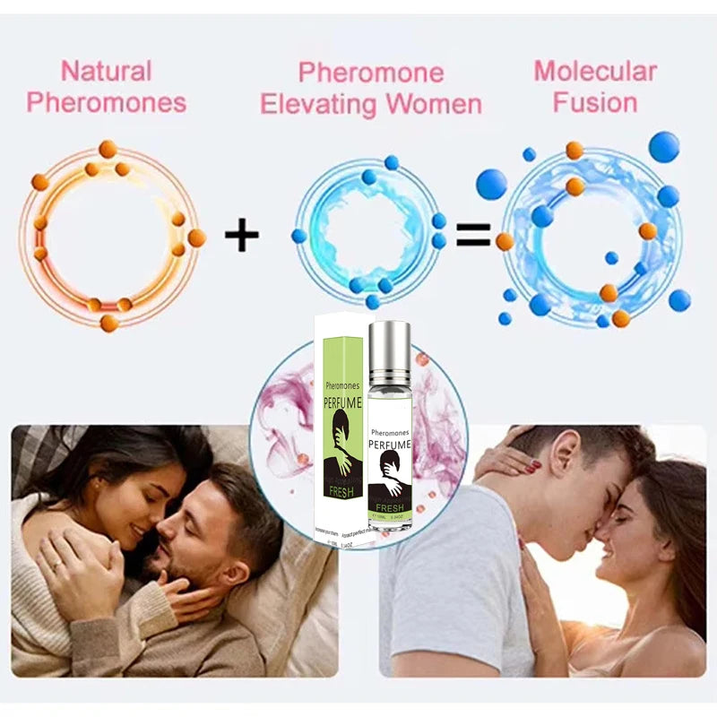 Long-Lasting Pheromone Perfume for Men | Attraction Essential Oil | Pheromone-Infused Cologne to Attract Women