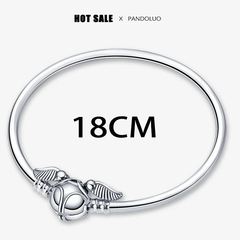 HOT TOYS Harry Potter 925 Sterling Silver Charm Beads | Cartoon Pendant Fit Original Pandora Bracelet Jewelry Gift