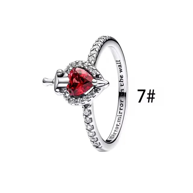 Miniso Disney 925 Sterling Silver Villains Charm Set | Cruella De Vil & Maleficent Charms Fit Original Bracelet