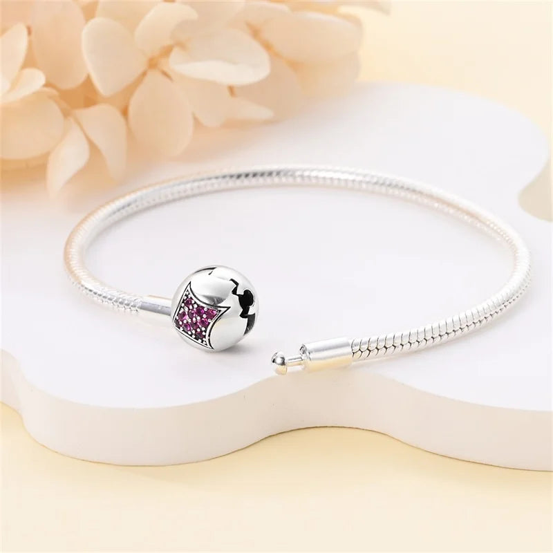 S925 Sterling Silver Snake Bone Chain Bracelet | Pandora Fit DIY Jewelry