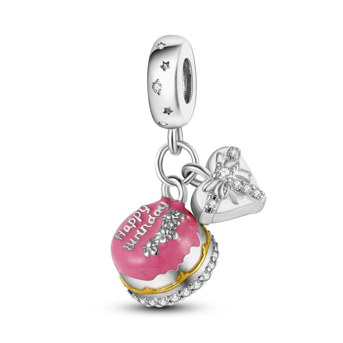 S925 Silver Heart Love Mom Infinity Charm | Dangle Bead Fit Bracelet Jewelry Mother’s Day Gift