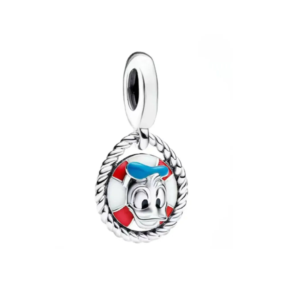 Hot Selling 925 Sterling Silver Duck, Mouse & Cat Charms | Animal Beads Fit Original Bracelet DIY Jewelry Accessories