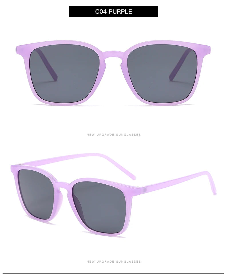 Fashion Small Square Sunglasses – Men & Women Colorful Frame Y2K Retro Gradient Sun Glasses | Hip Hop Shades UV400