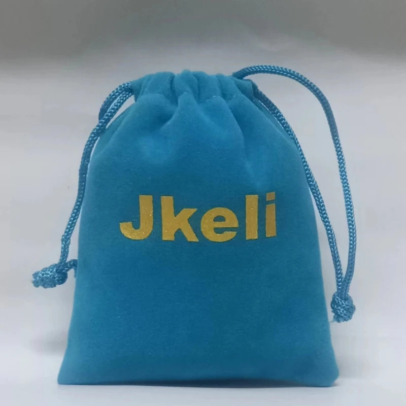 Jkeli 925 Sterling Silver Romantic Love Heart Pendant Necklace | Box Chain Women’s Fashion Wedding Jewelry