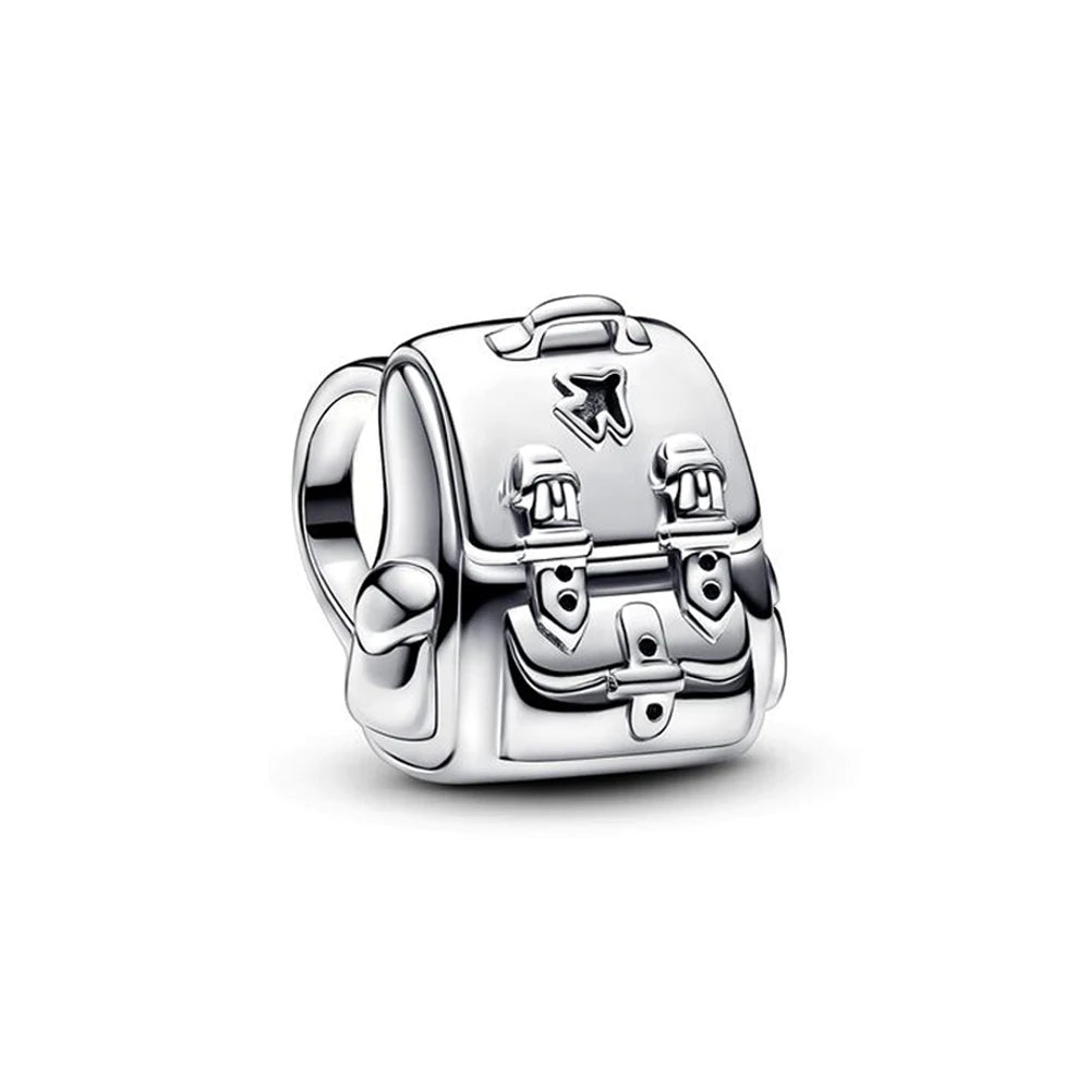 925 Sterling Silver Travel Charms – Japan, Bicycle, Car & Statue of Liberty Beads Fit Pandora Bracelet DIY Women’s Jewelry Gift