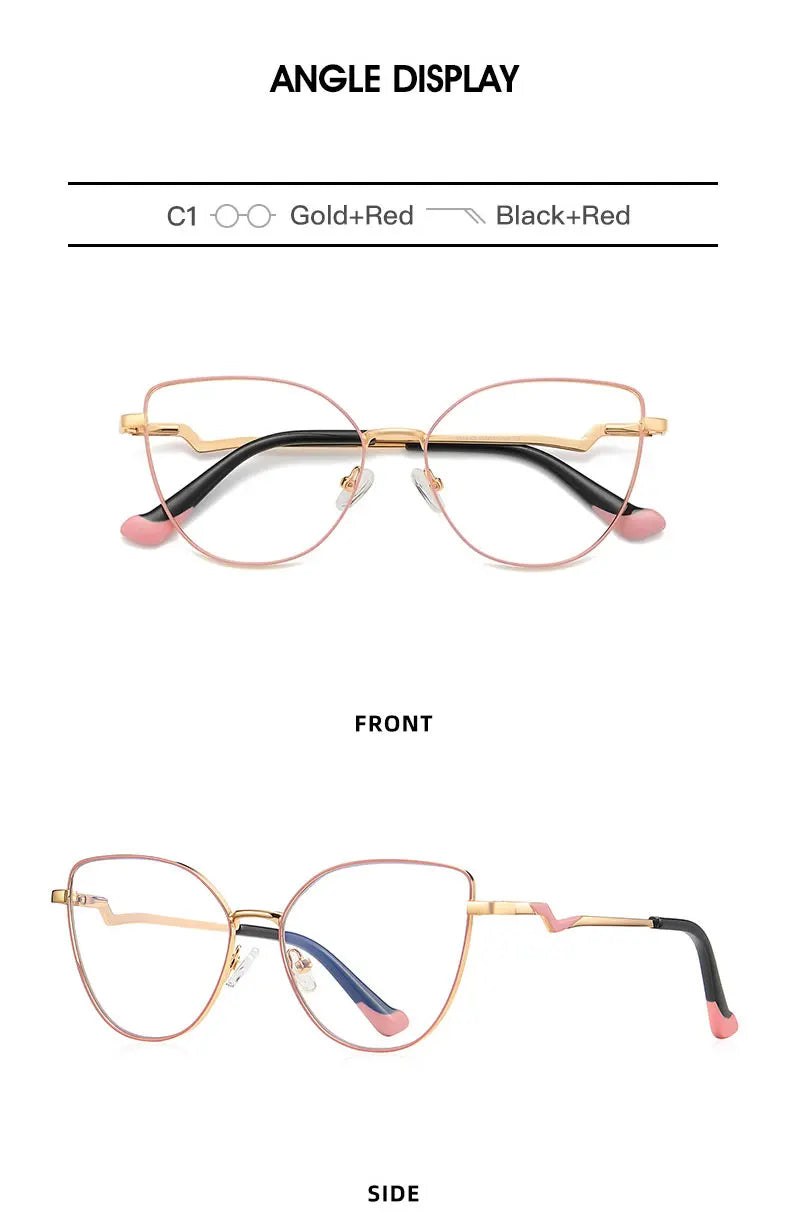 KANSEPT Cat Eye Glasses Frame – Women Reading Eyeglasses & Sunglasses | Fashion Optical Frames for Men & Women