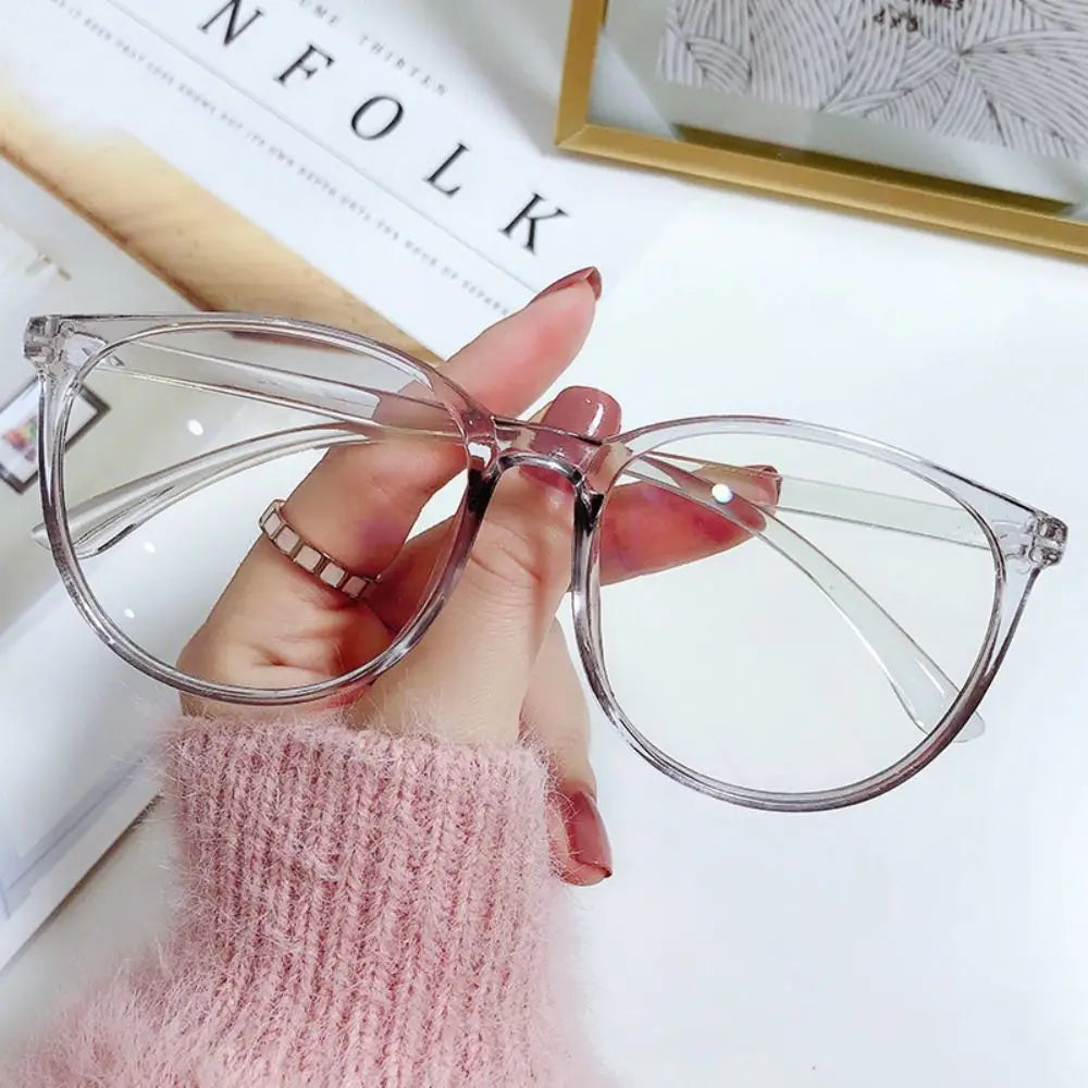 Large Square Frame Anti-Blue Light Glasses – Fashion Retro Computer Reading Eyeglasses for Men & Women | Optical Spectacle Eyewear