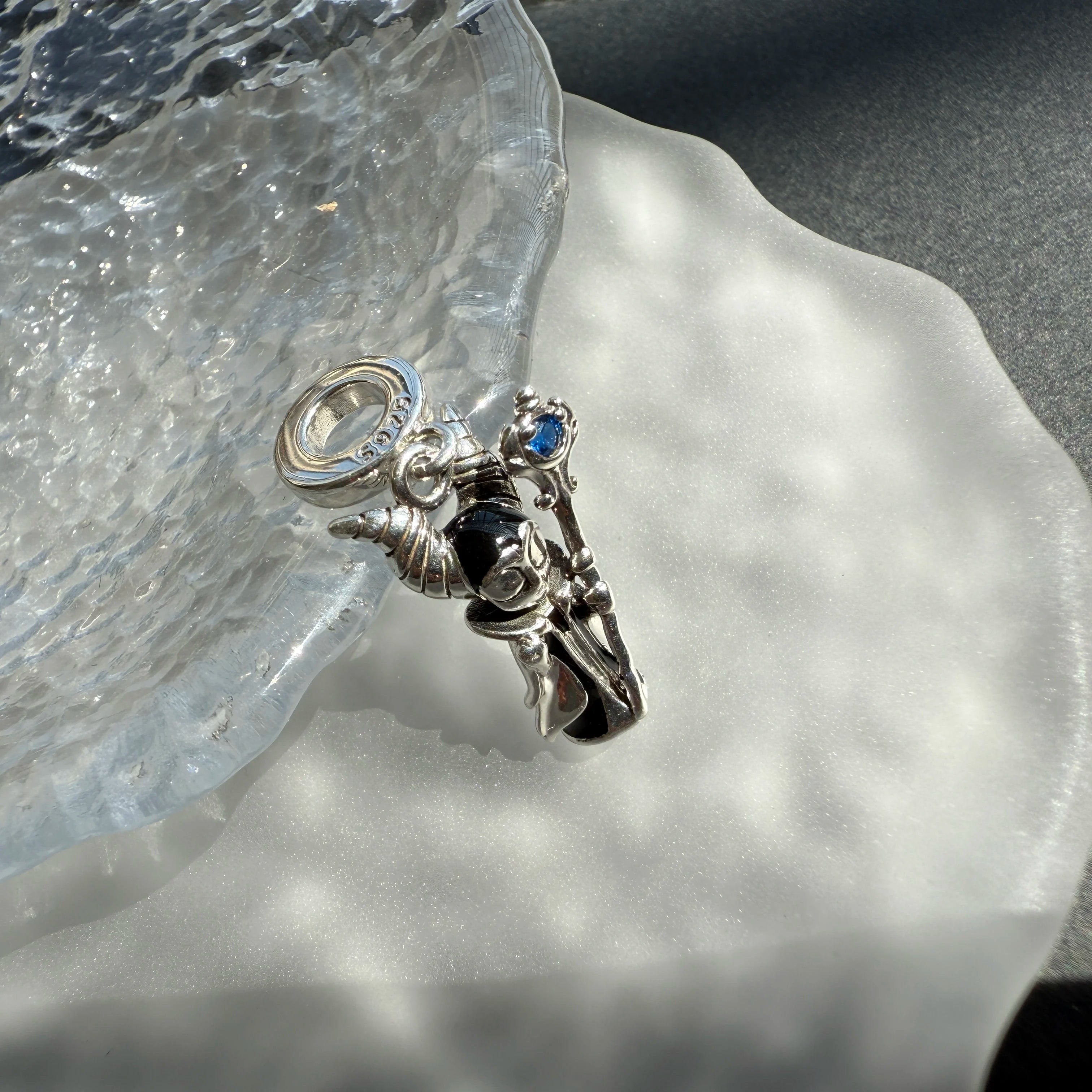 925 Sterling Silver Disney Charms | Stitch, Mickey & Cheshire Cat Beads for Original Bracelet Halloween Jewelry Gift