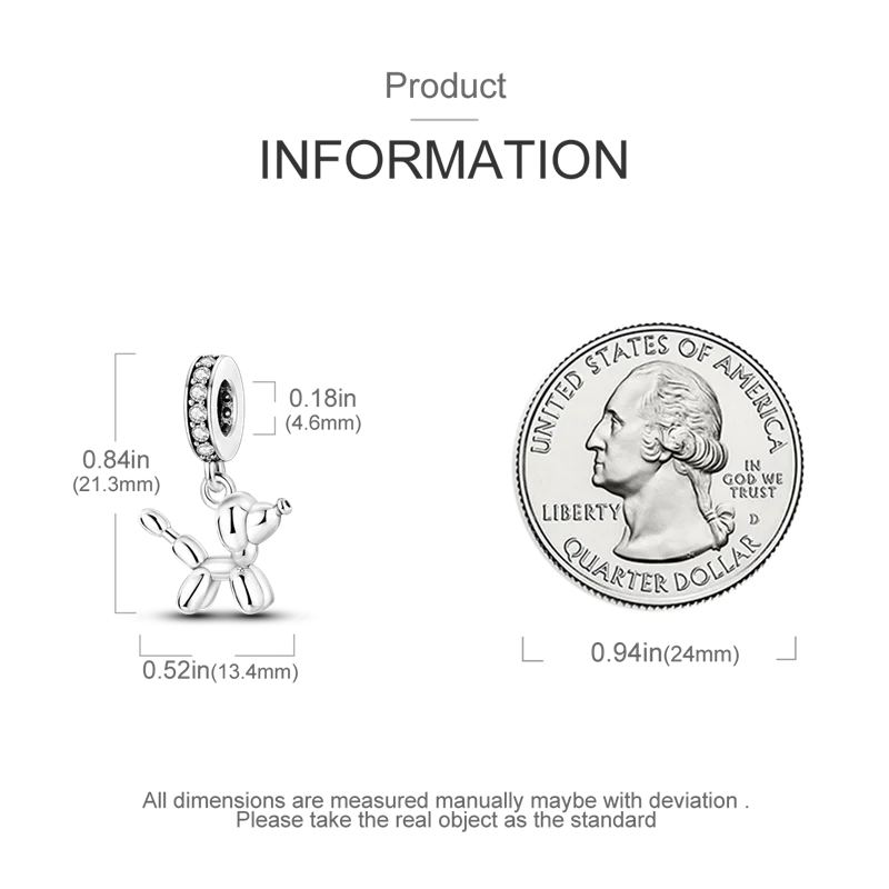 925 Sterling Silver Star, Moon & Heart Safety Chain | CZ Beads Angel Wing Charm for Original Bracelet DIY Jewelry