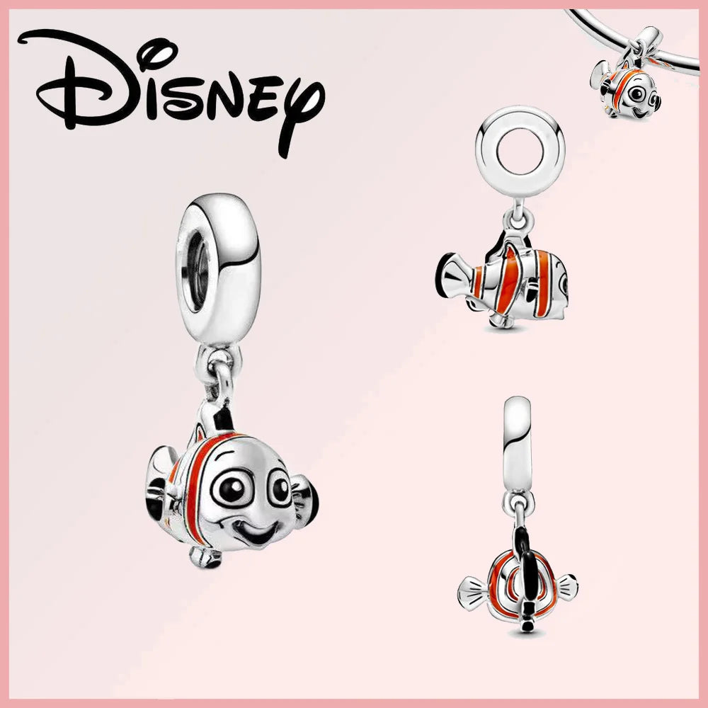 Disney Deadpool Stitch Minnie Winnie 925 Sterling Silver Dangle Charms – Fit Original Bracelet