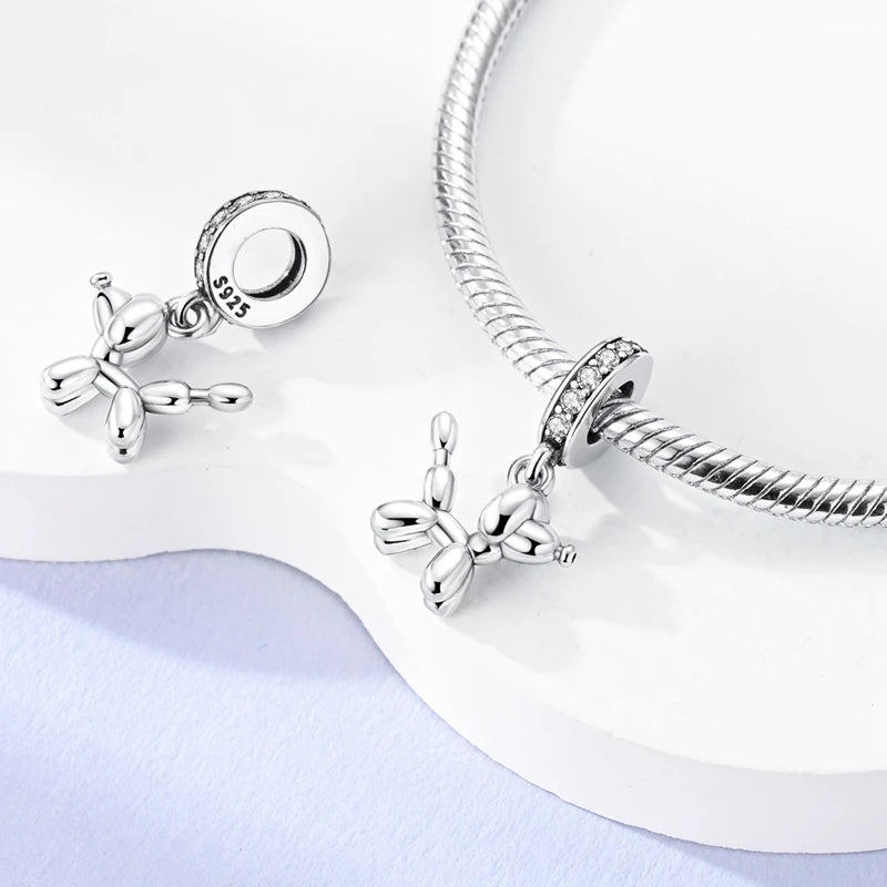 925 Sterling Silver Animal Series Charms | Horse, Squirrel, Elephant, Llama, Snake & Fox Fit Pandora Bracelet Original Jewelry