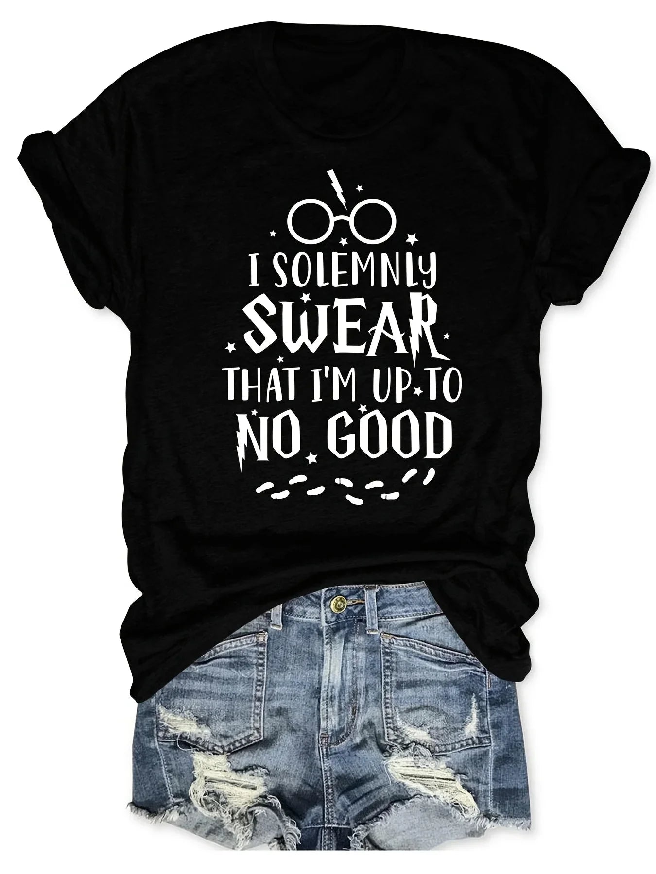 Plus Size Women’s Graphic T-Shirt 🌸 Loose Casual Short Sleeve Top ✨