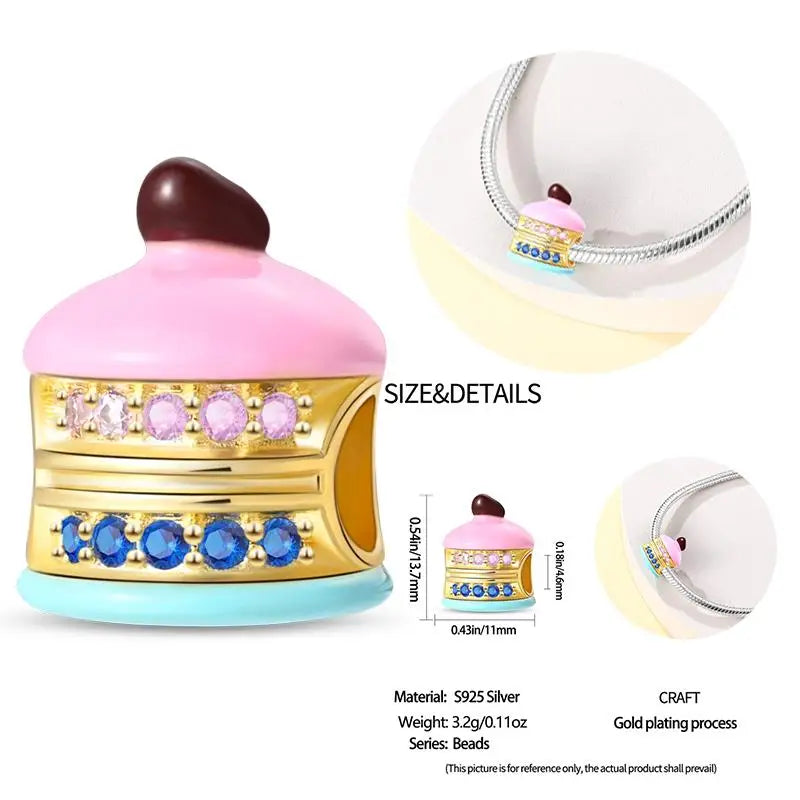 925 Sterling Silver Flying Bird & Butterfly Safety Chain Charm Beads for Original 3mm Bracelet – DIY Jewelry Gift