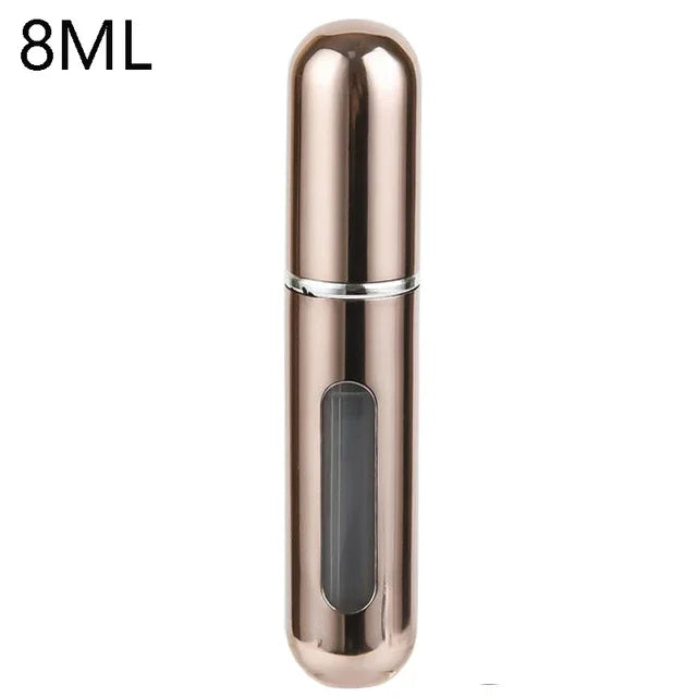 8ML Wholesale Refillable Perfume Bottle – Metal Aluminum Spray Atomizer | Portable Travel Perfume Container