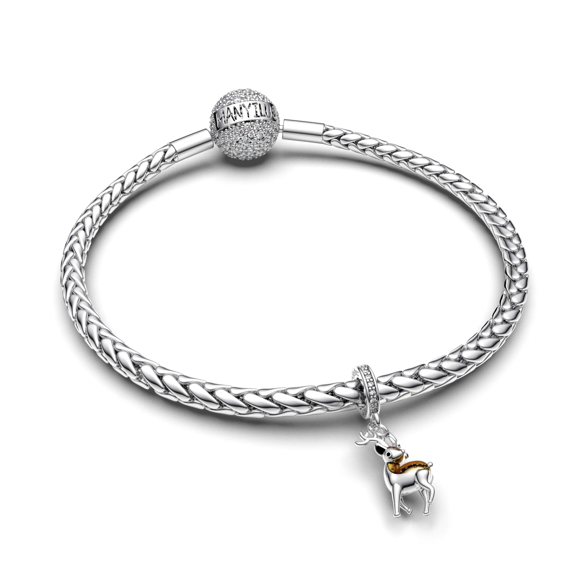 925 Sterling Silver Pendant & Beads | Bracelet Accessories for DIY Jewelry & Original Charms