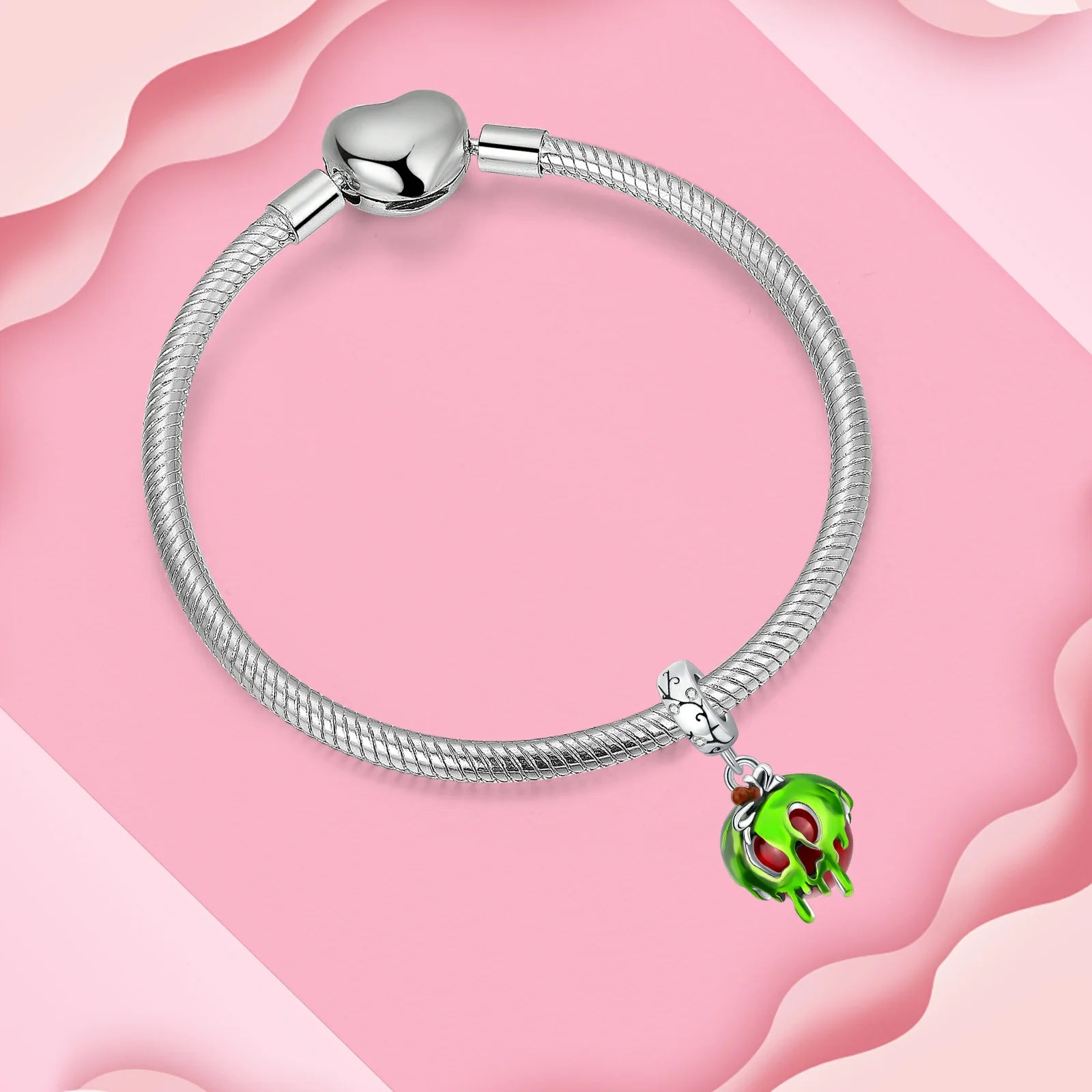 925 Sterling Silver Halloween Skull Bat Pumpkin Charm | Fit Original Bracelet & Necklace DIY Jewelry