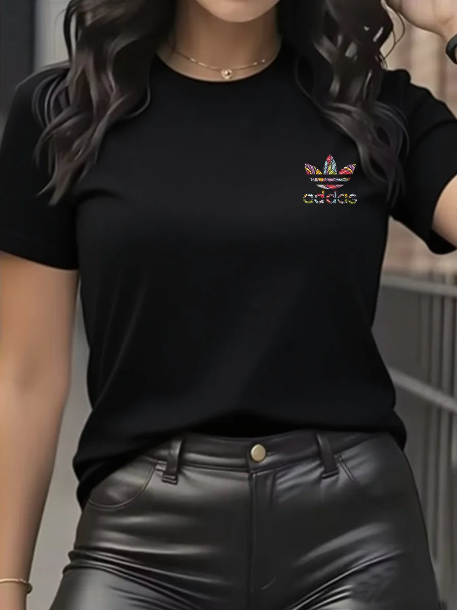 Trendy Men’s & Women’s Cotton T-Shirt | Summer Slim Fit Short Sleeve Round Neck | Breathable Top