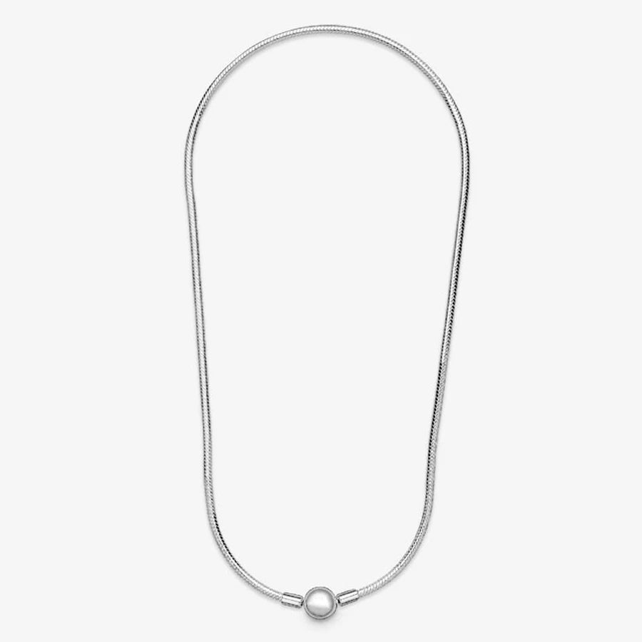 925 Silver Shining Round Double Ring & Heart-Shaped Cuban Tennis Necklace – DIY Charm Jewelry for Women