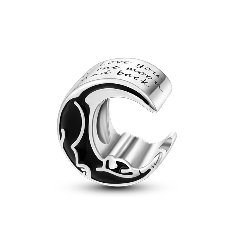 925 Sterling Silver Safety Chain Charms for Pandora Bracelets Women Jewelry