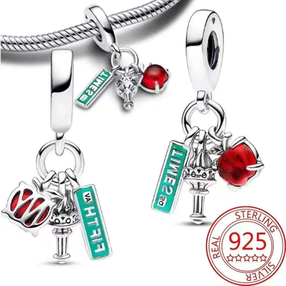 2025 Hot Sale 925 Sterling Silver CZ Pave Mother’s Embrace Dangle Charm | Fit Original Pandora Bracelet DIY Jewelry