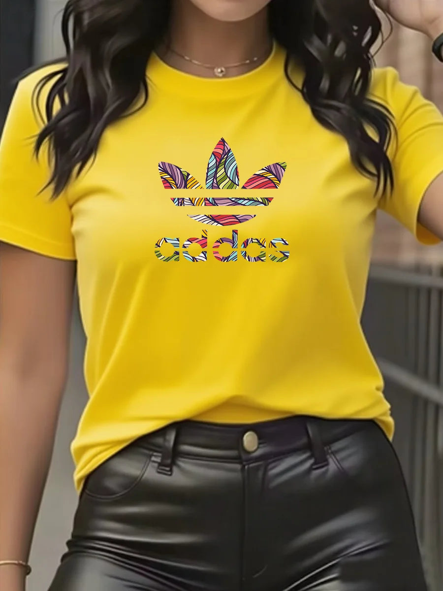 Trendy Men’s & Women’s Cotton T-Shirt | Summer Slim Fit Short Sleeve Round Neck | Breathable Top