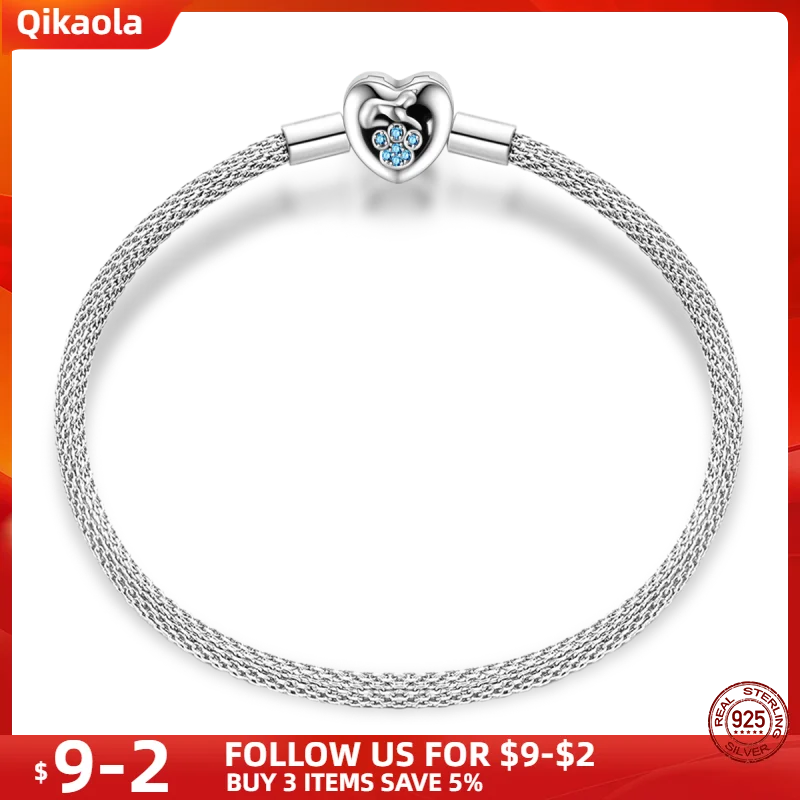 S925 Sterling Silver Snake Bone Chain Bracelet | Pandora Fit DIY Jewelry