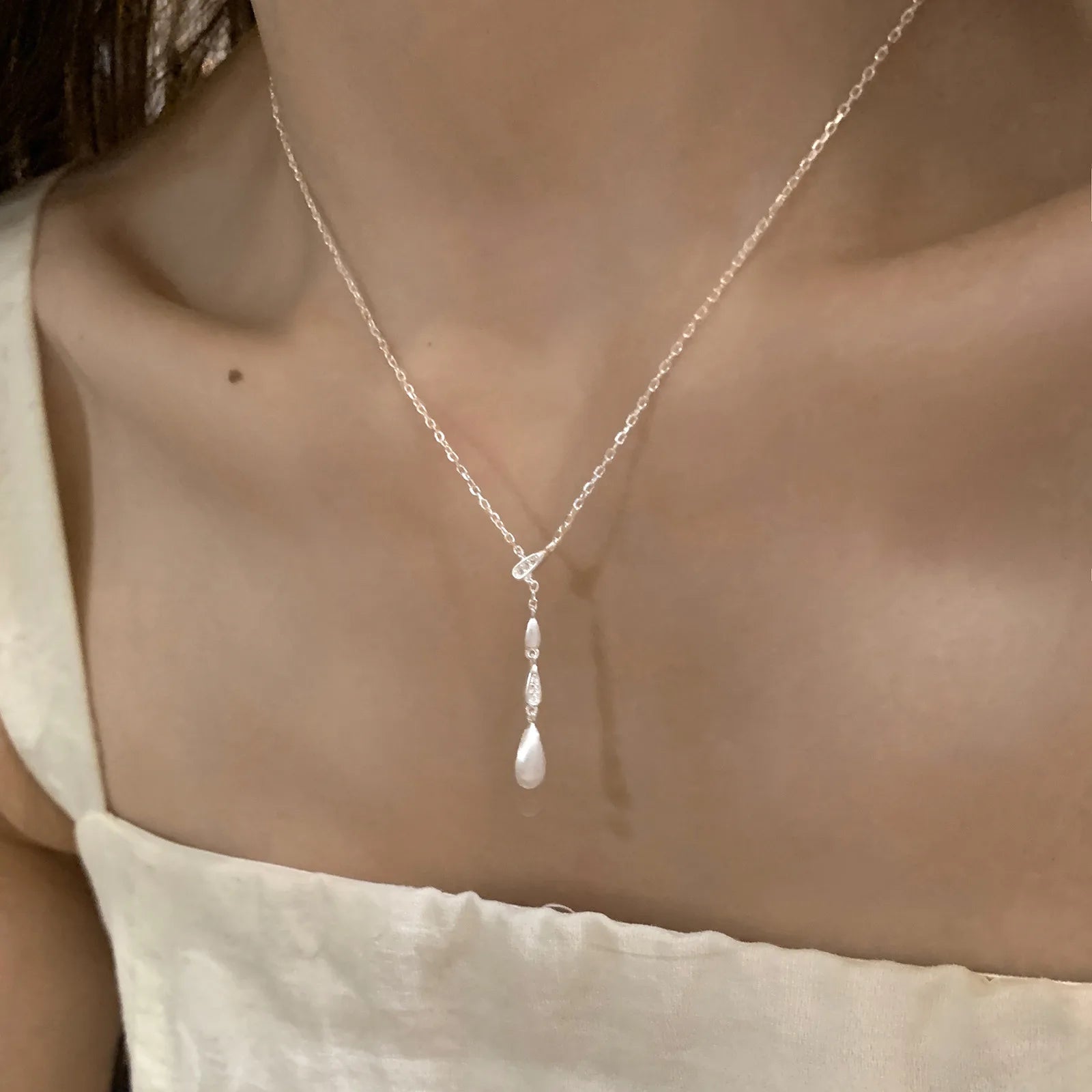 925 Sterling Silver Heart Pendant Necklace | Adjustable Love Choker for Women & Girls, Elegant Jewelry Gift