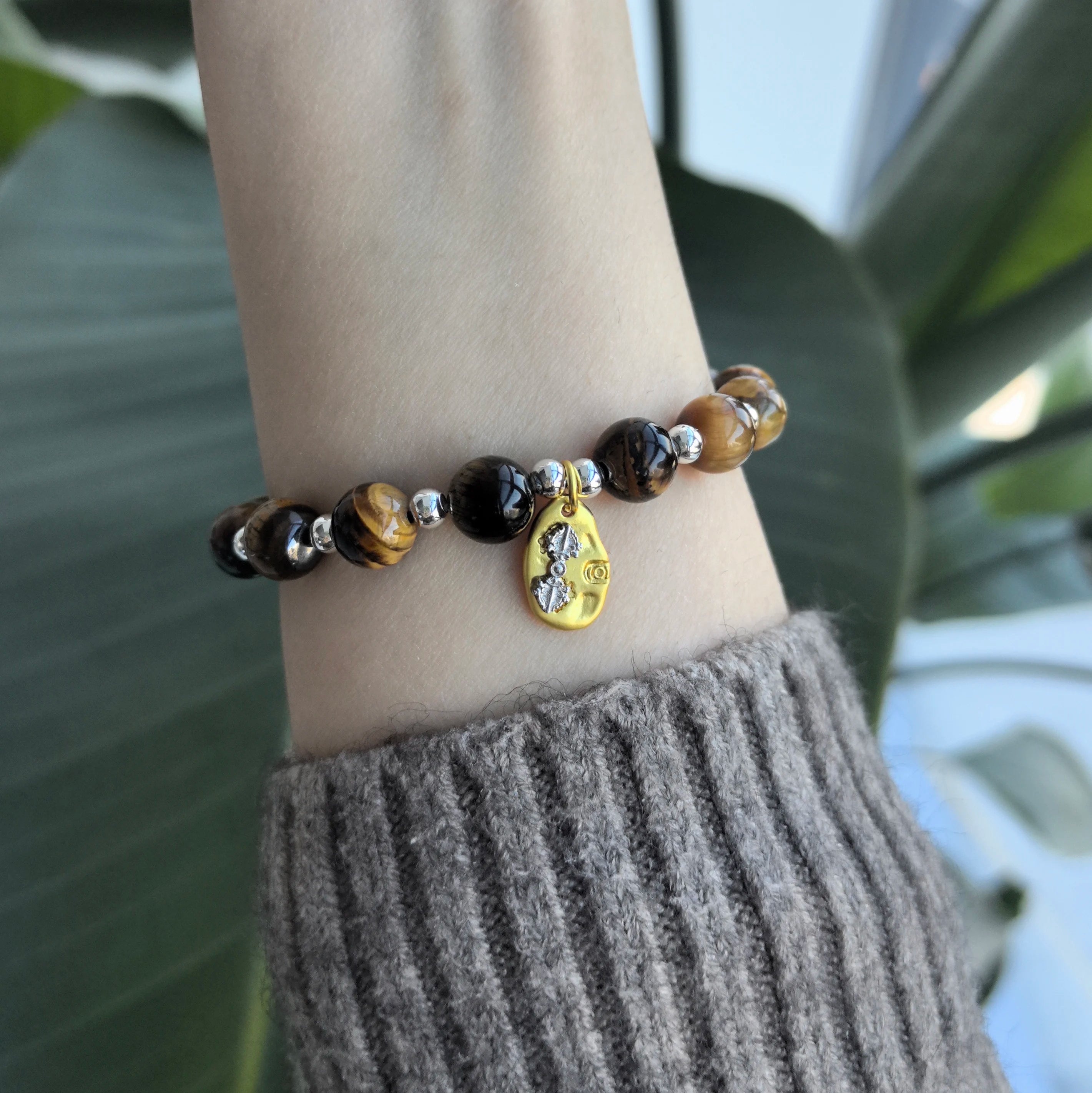 925 Sterling Silver Green Leaf Bracelet | Elegant Nature-Inspired Bangle for Women Girls Fashion Jewelry Gift