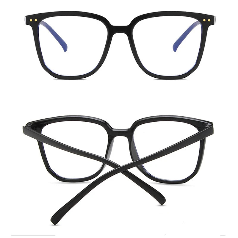 Women & Men Anti Blue Light Myopia Glasses – Vintage Optical Eyeglasses | Diopter 0 to -4.0 Computer Spectacles