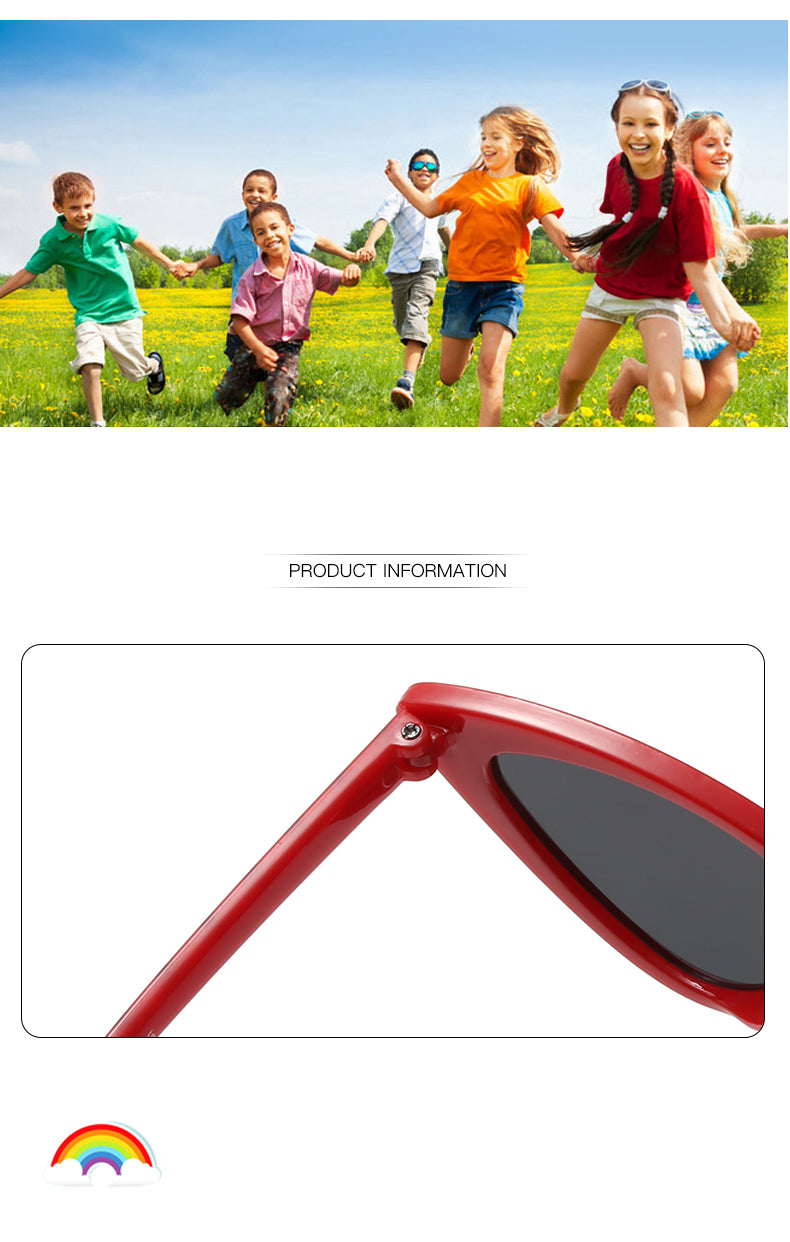 Children’s Sunglasses – Cute Cat Eye Eyewear for Girls & Boys | Baby Kids Infant Outdoor Shades UV400 Anti-Glare Goggles
