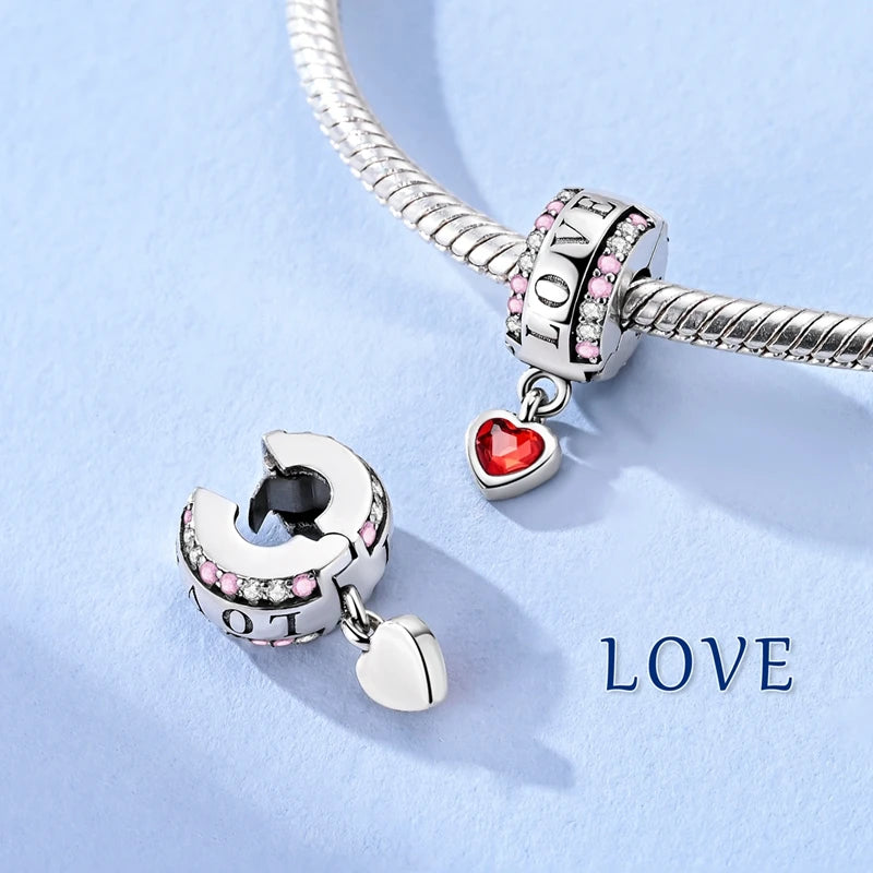 925 Sterling Silver Star, Moon & Watch Cube Charms | Original Beads Fit Bracelet & Pendant DIY Fine Jewelry Gift for Women