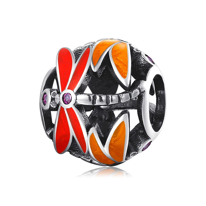 Give Birth To Life Pregnant Mother 925 Sterling Silver Charm | Pink CZ Beads Fit Original Bracelets