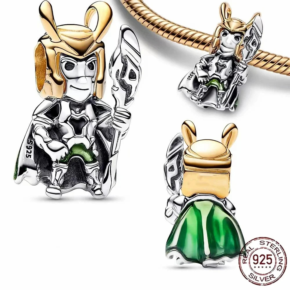 925 Sterling Silver Disney Harry Potter Charm Beads | Fits Pandora Bracelet & Keychain | Fashion Jewelry Gift for Women 2025