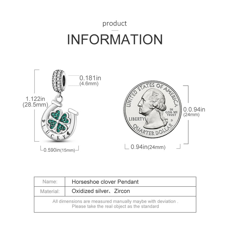 925 Sterling Silver Hollow Elephant & Sloth Charms | Fit Original Bracelet Necklace Women Luxury DIY Jewelry