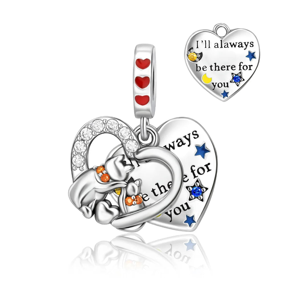 925 Sterling Silver Animal Charms | Bear, Rabbit, Dog, Panda, Elephant & Pig Beads Fit Original Bracelet DIY Jewelry Gift