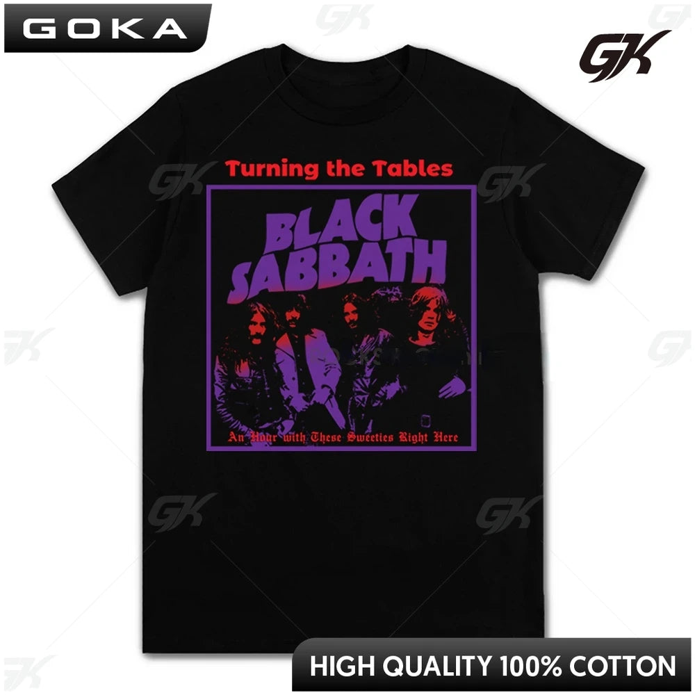 Black Metal Rock Band T-Shirt | Men & Women Casual Graphic Unisex Tee