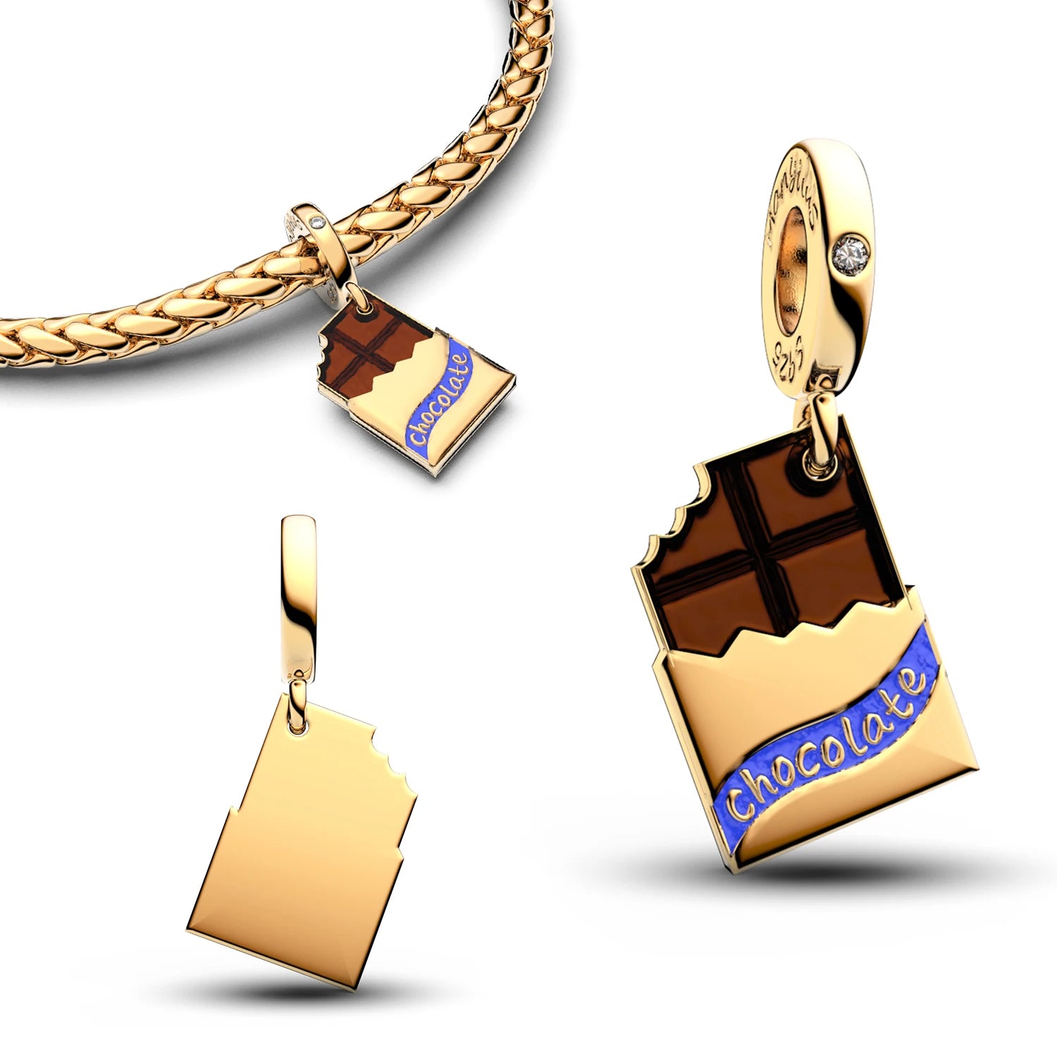 Plata 925 Sterling Silver Charm 💎 Real Silver Beads for Bracelet & DIY