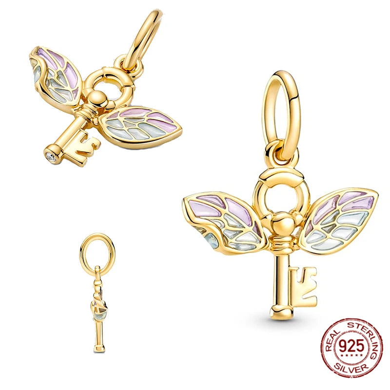 Disney Harry Potter 925 Sterling Silver Charm Bead | Fits Original Bracelet | Women’s DIY Jewelry Gift