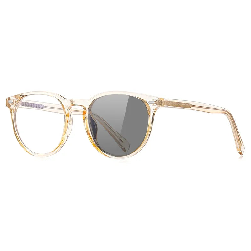 GENEVIEVE Round Women’s Glasses 👓 Anti-Blue Light Photochromic 2117