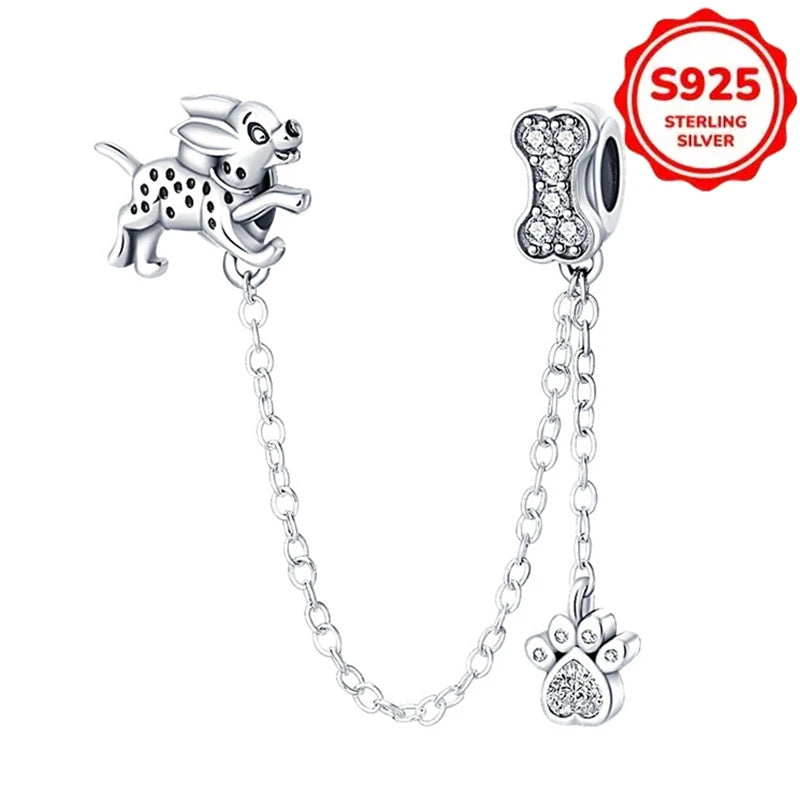 New Disney 925 Sterling Silver Cheshire Cat & Dumbo Charms – Original Bracelet Beads DIY Pendant Halloween Jewelry Gift