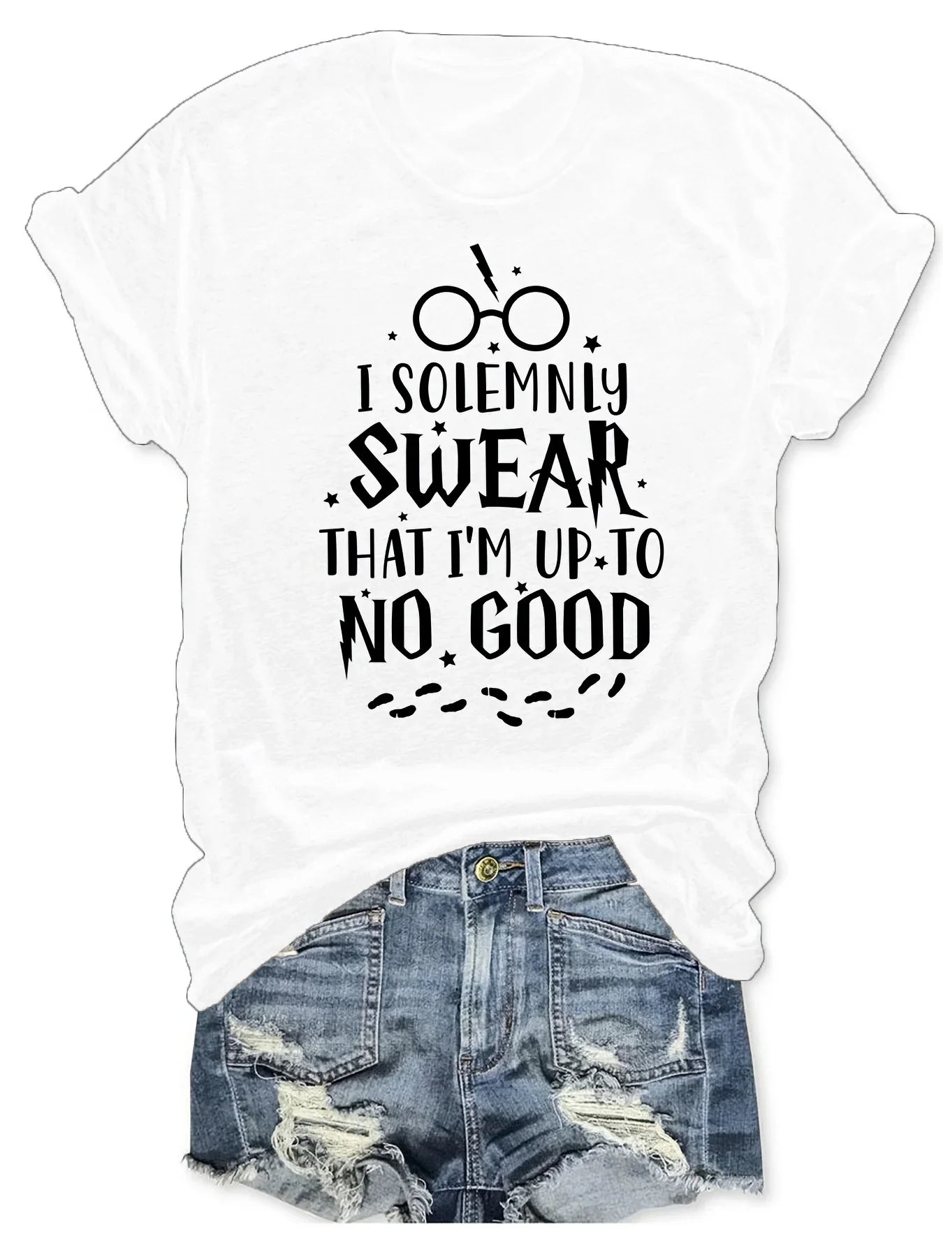 Plus Size Women’s Graphic T-Shirt 🌸 Loose Casual Short Sleeve Top ✨