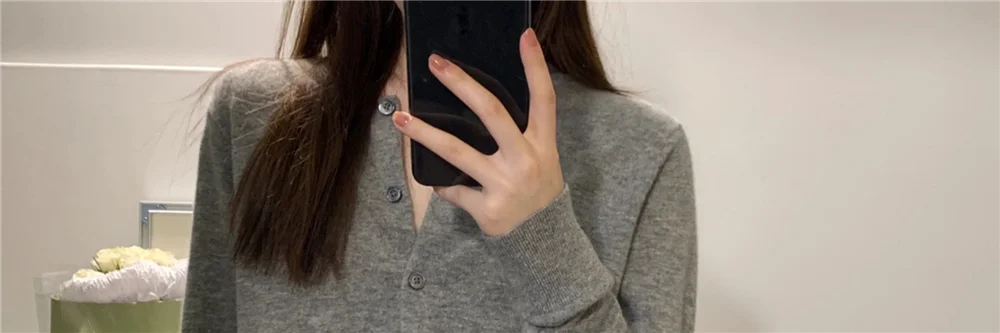 Elegant Knitted Open Cardigan for Women | Slim Fit V-Neck Korean Style Sweater 2025