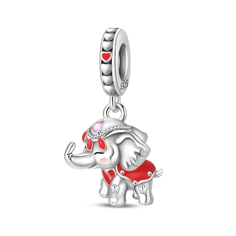 New Original 925 Sterling Silver Animal Charms | Cute Capybara, Elephant & Cat Beads for Bracelets DIY Jewelry