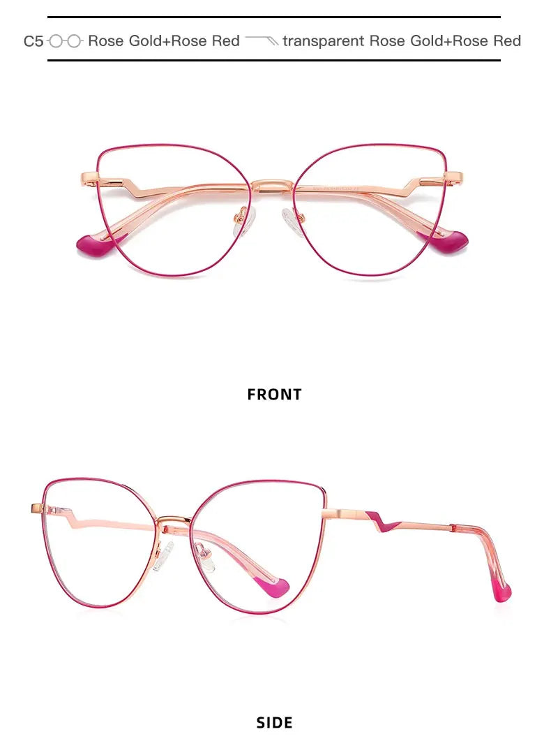 KANSEPT Cat Eye Glasses Frame – Women Reading Eyeglasses & Sunglasses | Fashion Optical Frames for Men & Women
