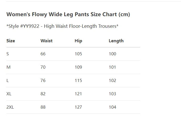 2025 Women’s High Waist Wide Leg Pants | Flowy Floor-Length Minimalist Straight Fit Trousers